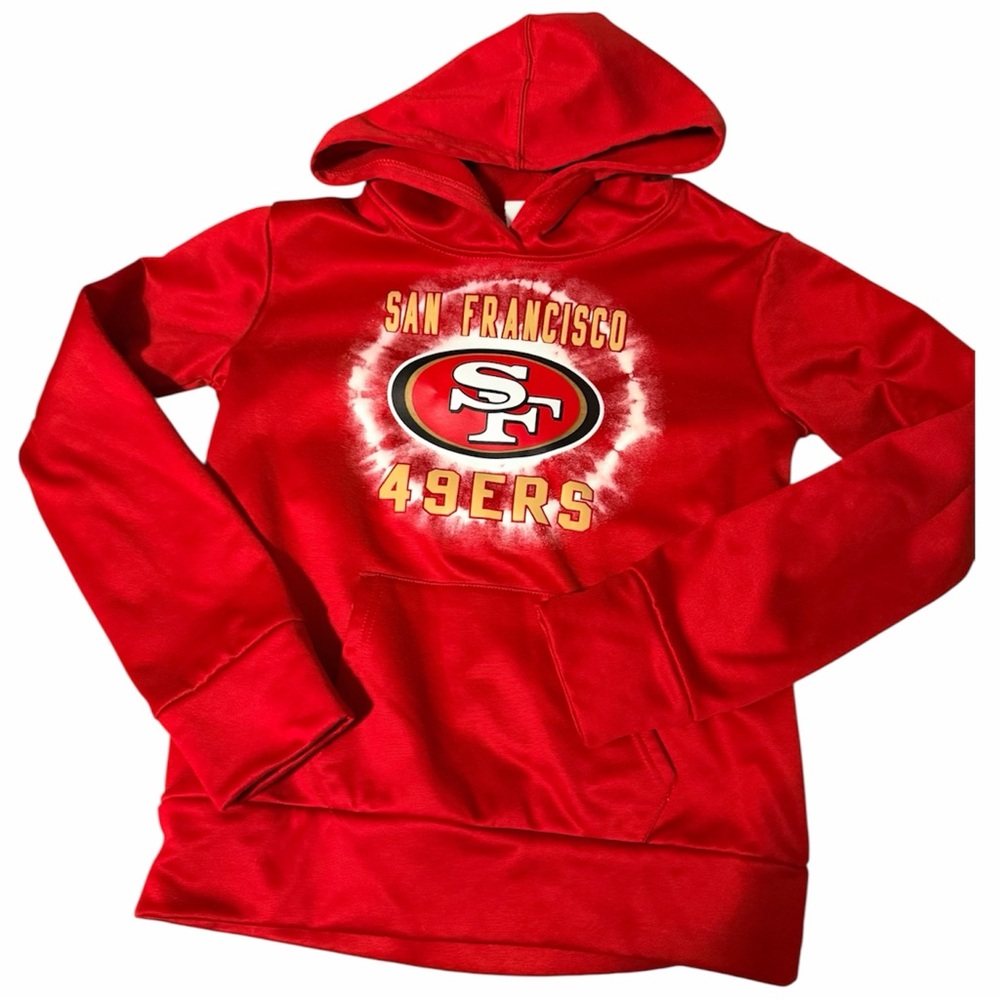 Girls San Francisco 49ers Red Hoodie